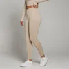 Damskie legginsy bezszwowe z kolekcji Shape MP – Sandstone