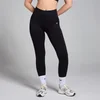 Damskie legginsy bezszwowe z kolekcji Shape MP – czarne