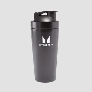 Metalowy shaker MyProtein z materiału z recyklingu – czarny - Option My Protein