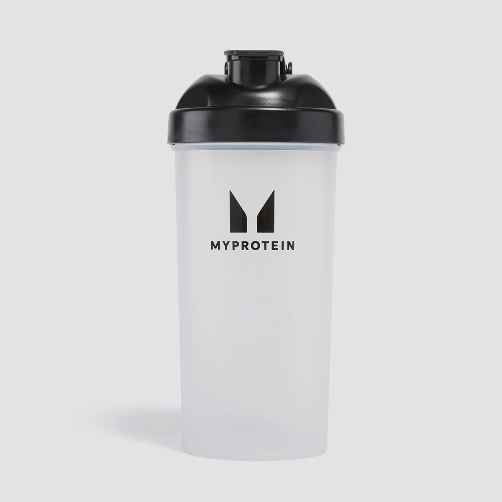 Plastikowy shaker Myprotein – przezroczysty/czarny Obraz 1