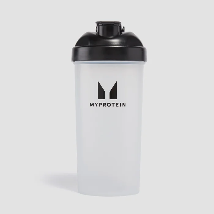 Plastikowy shaker Myprotein – przezroczysty/czarny