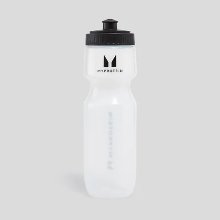 Sportowa butelka na wodę Myprotein – przezroczysta/czarna