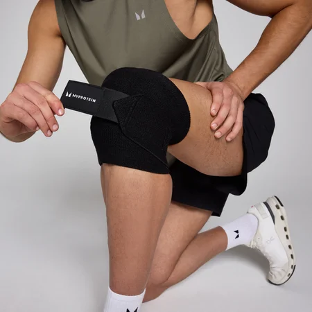 Owijki na kolana Myprotein – czarne