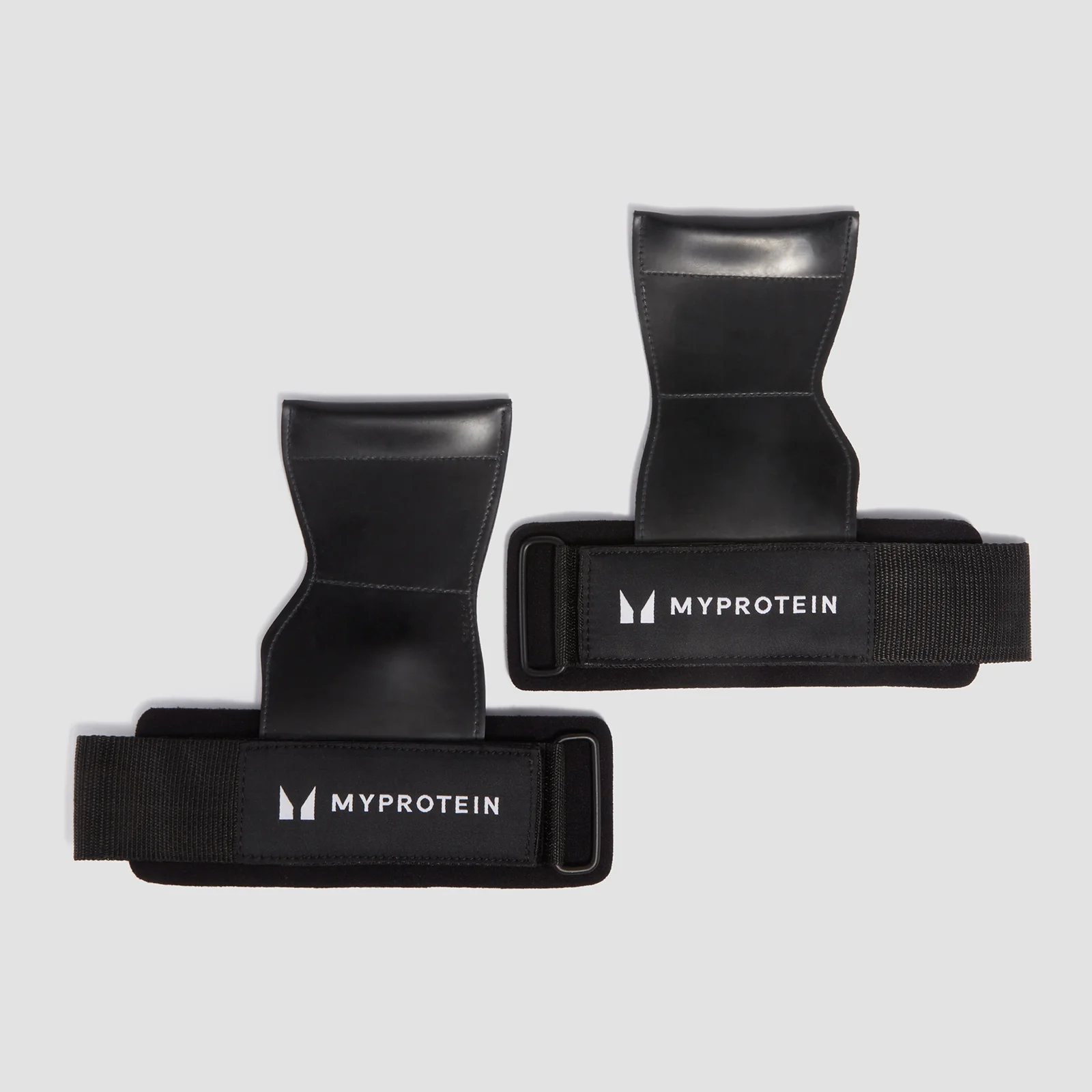 Uchwyty do podnoszenia ciężarów Heavy Duty Myprotein – czarne Obraz 1