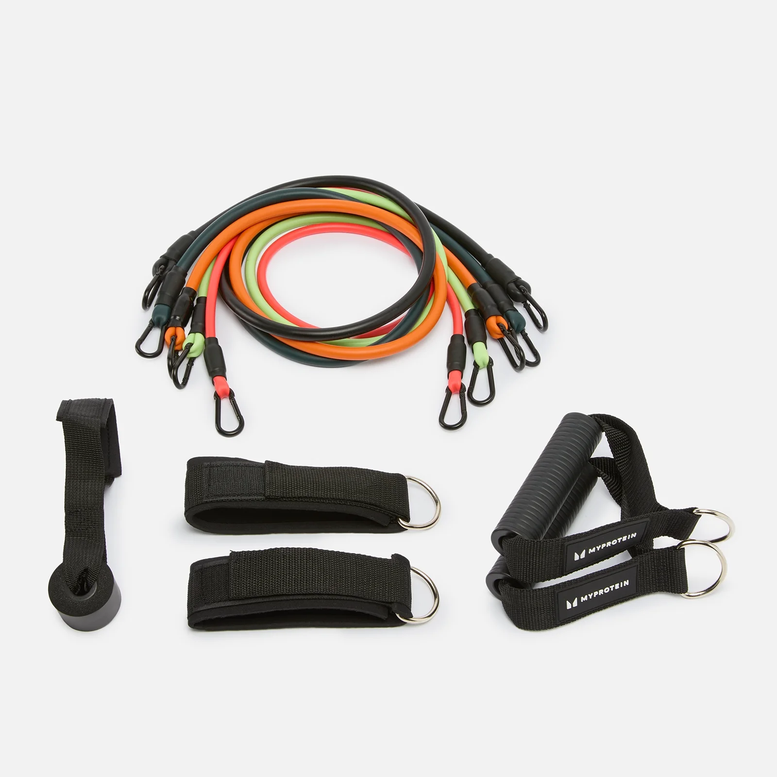 Wielofunkcyjny 11-elementowy zestaw taśm oporowych do ćwiczeń – multi Obraz 1