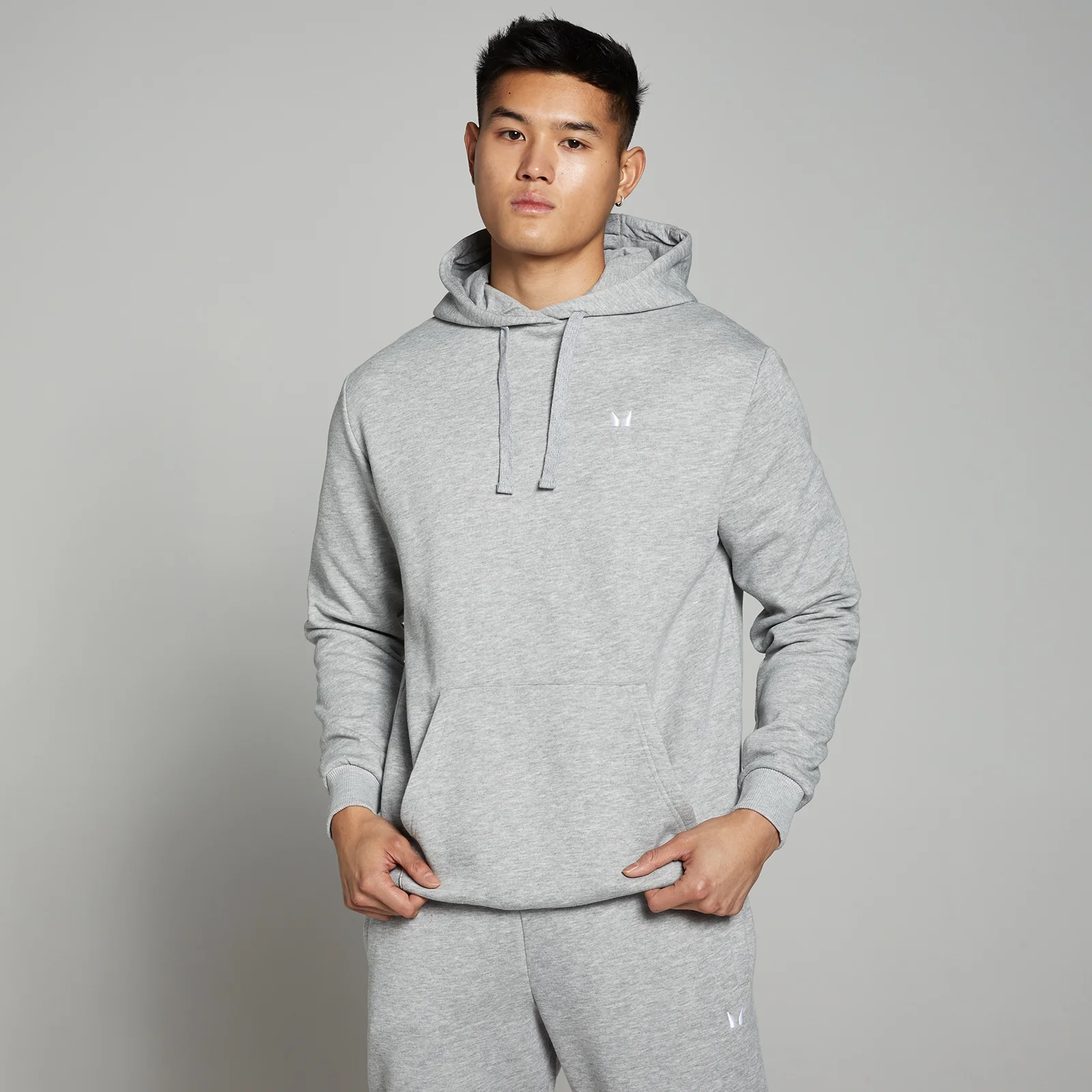 Męska bluza z kapturem z kolekcji Rest Day MP – Grey Marl - M Obraz 1