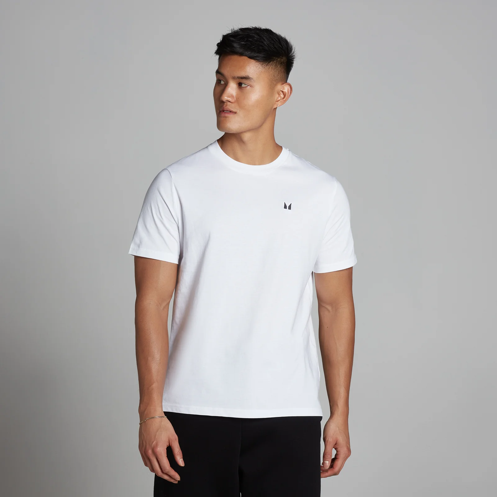 Męski T-shirt z krótkim rękawem z kolekcji Rest Day MP – biały - M Obraz 1