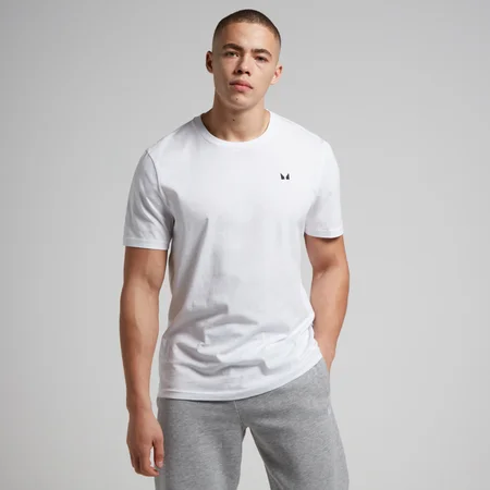 Męski T-shirt z krótkim rękawem z kolekcji Rest Day MP – biały