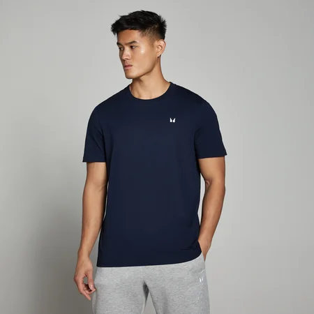 Męski T-shirt z krótkim rękawem z kolekcji Rest Day MP – granatowy