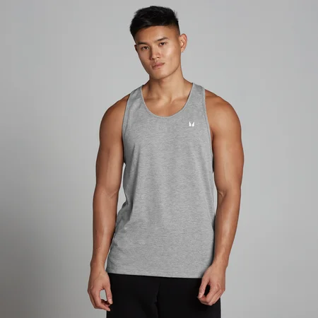 Męski podkoszulek typu stringer z kolekcji Rest Day MP – Grey Marl