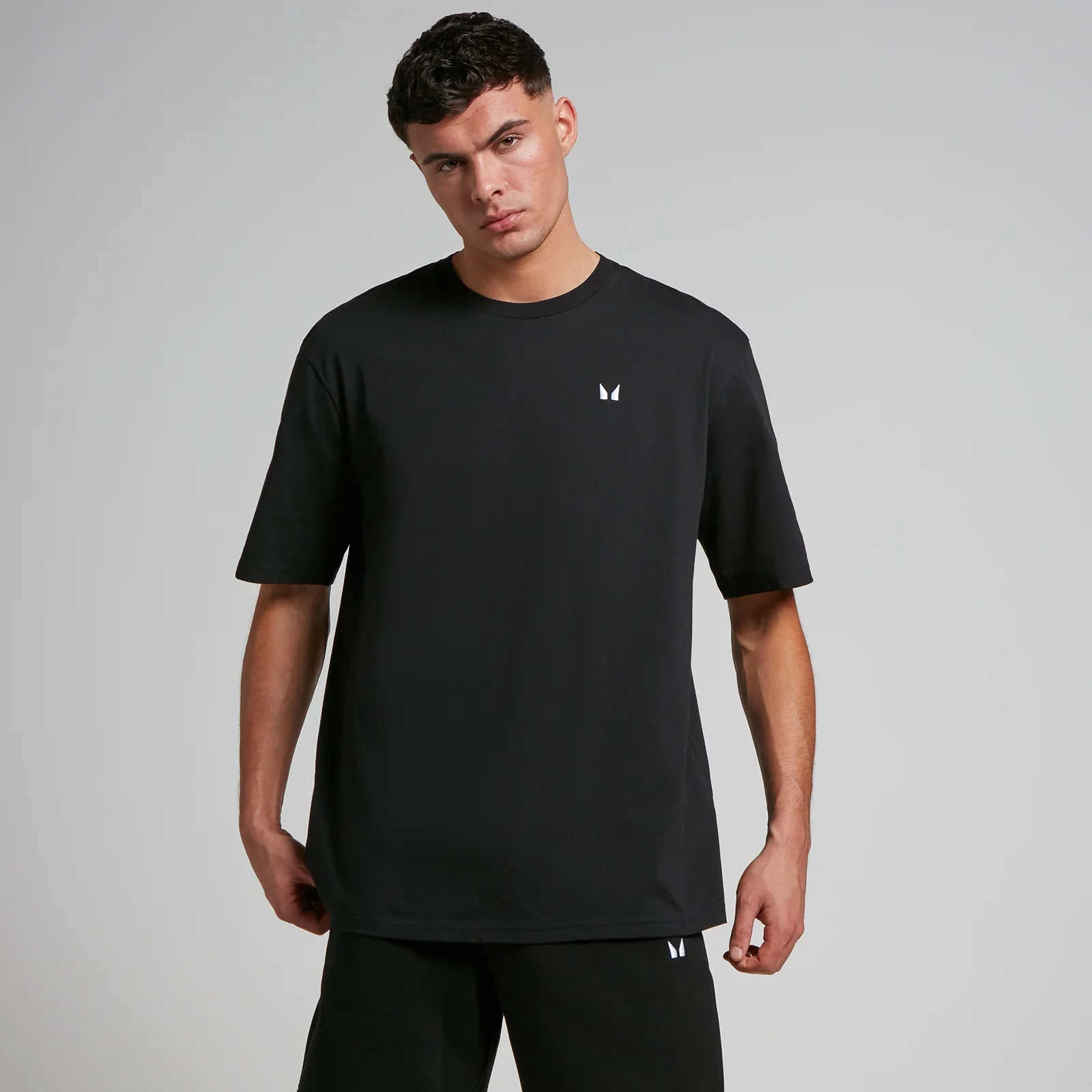 Męski T-shirt oversize z kolekcji Rest Day MP – czarny - XXS Obraz 1