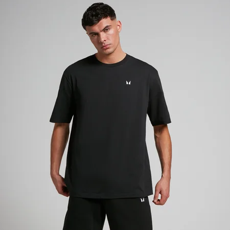 Męski T-shirt oversize z kolekcji Rest Day MP – czarny