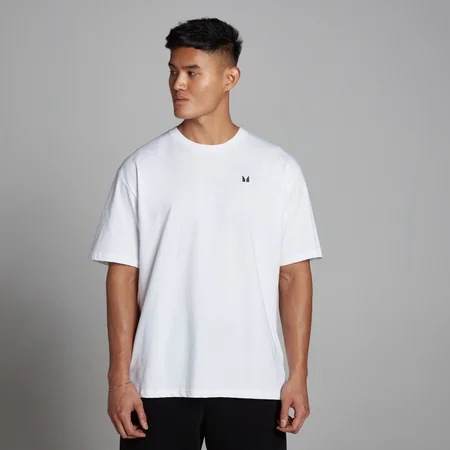 Męski T-shirt oversize z kolekcji Rest Day MP – biały