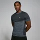 Męski bezszwowy T-shirt z krótkim rękawem – Chalk