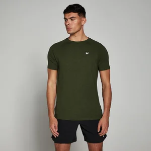 Męski T-shirt z krótkim rękawem z kolekcji Performance MP – Army Green Marl - Size XXS