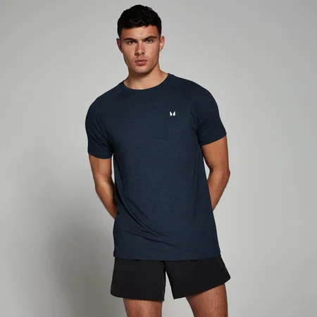 Męski T-shirt z krótkim rękawem z kolekcji Performance MP – Navy Marl