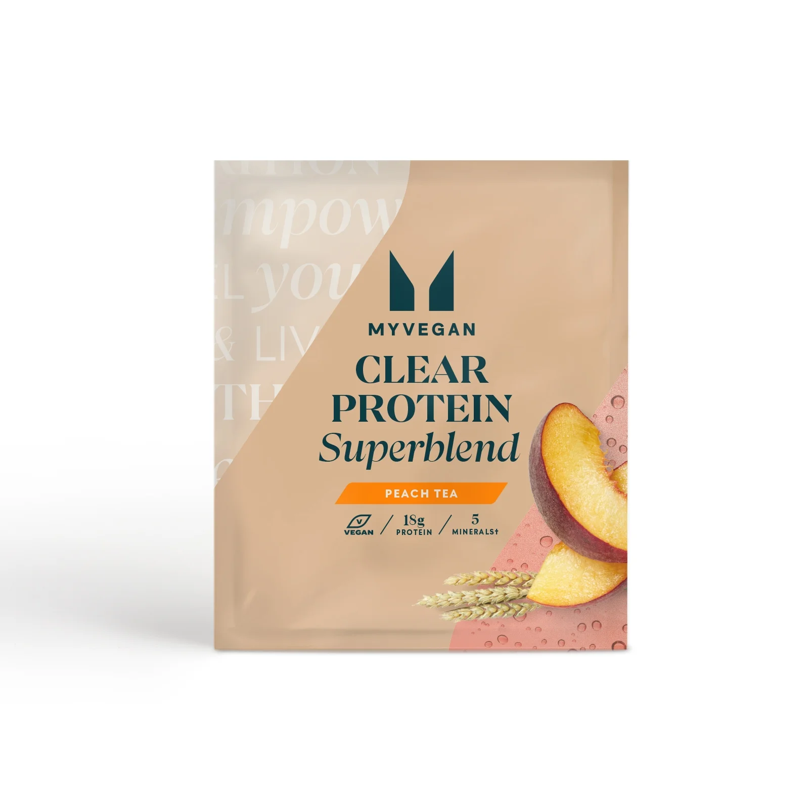 Myvegan Clear Protein Superblend (Sample) - 1servings - Herbata Brzoskwiniowa Obraz 1