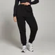 Damskie joggery o regularnym kroju z kolekcji Basics MP – czarne