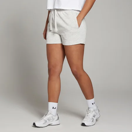 Damskie spodenki z kolekcji Basics MP – Light Grey Marl