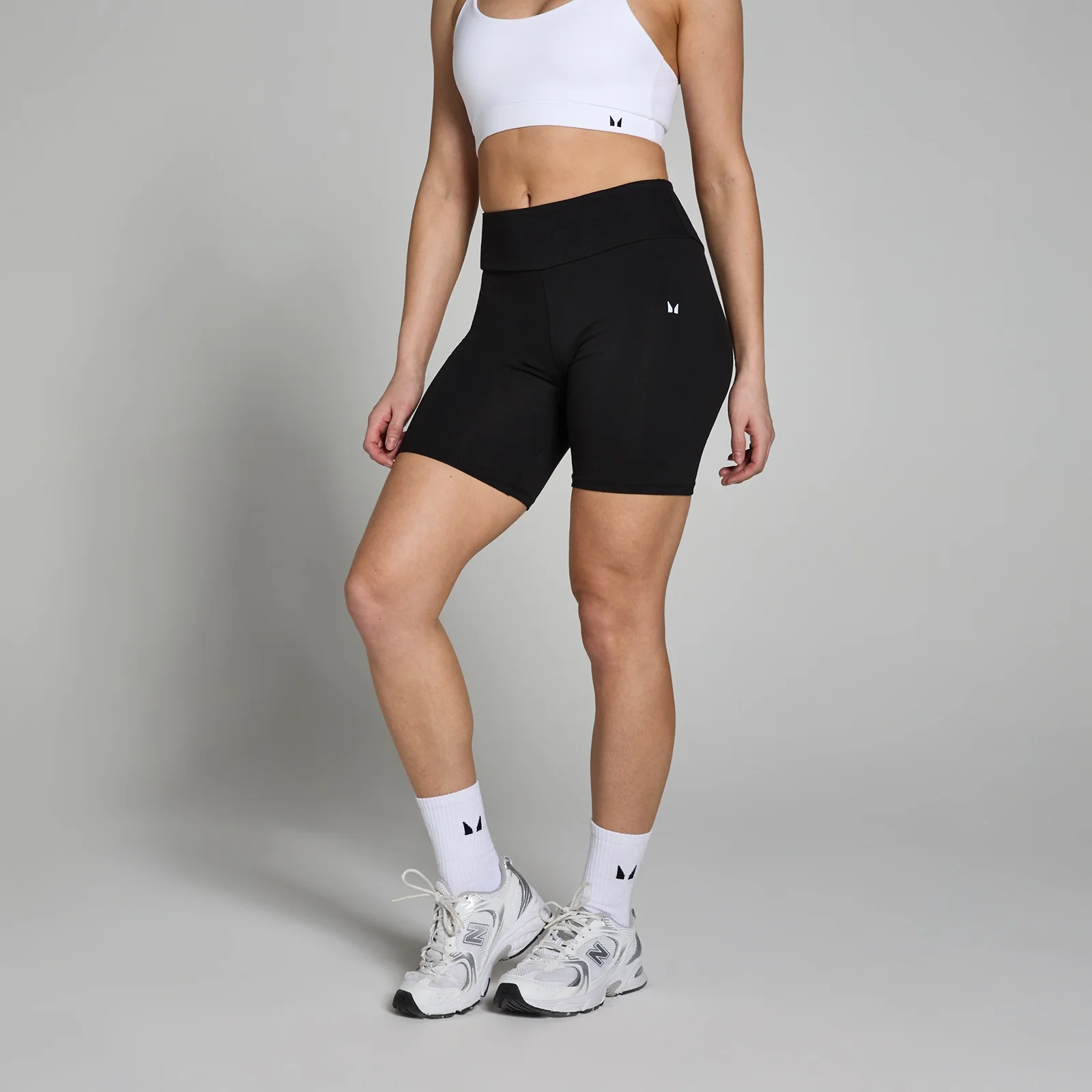 Damskie spodenki rowerowe z kolekcji Basics MP – czarne - M Obraz 1