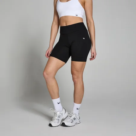 Damskie spodenki rowerowe z kolekcji Basics MP – czarne