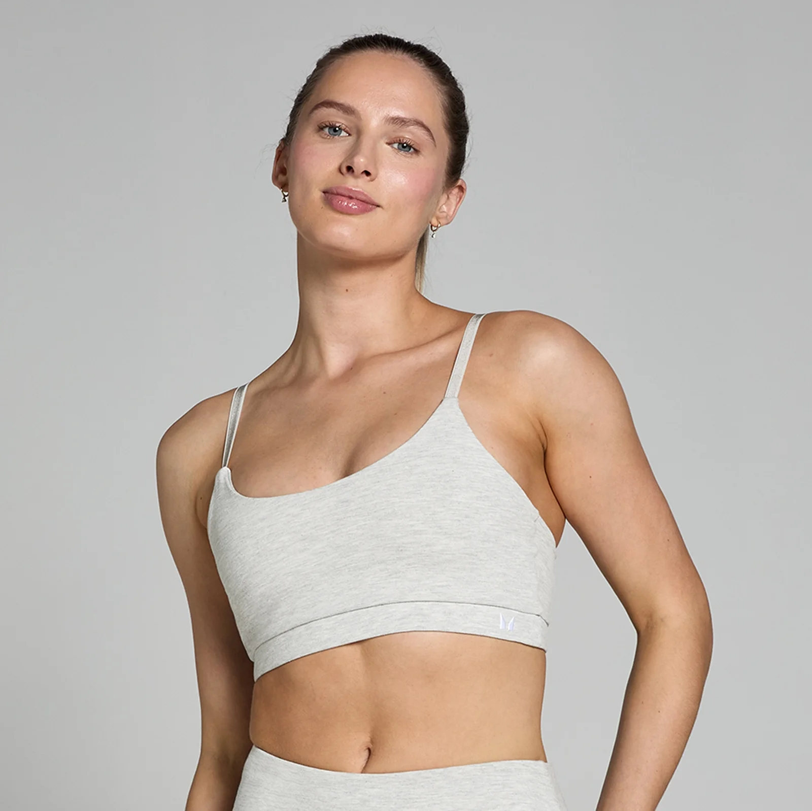 Damski stanik z kolekcji Basics MP – Light Grey Marl - XXS Obraz 1