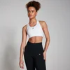 Damski stanik sportowy z tyłem w stylu racerback z kolekcji Training MP – biały