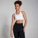Damski stanik sportowy z tyłem w stylu racerback z kolekcji Training MP – biały