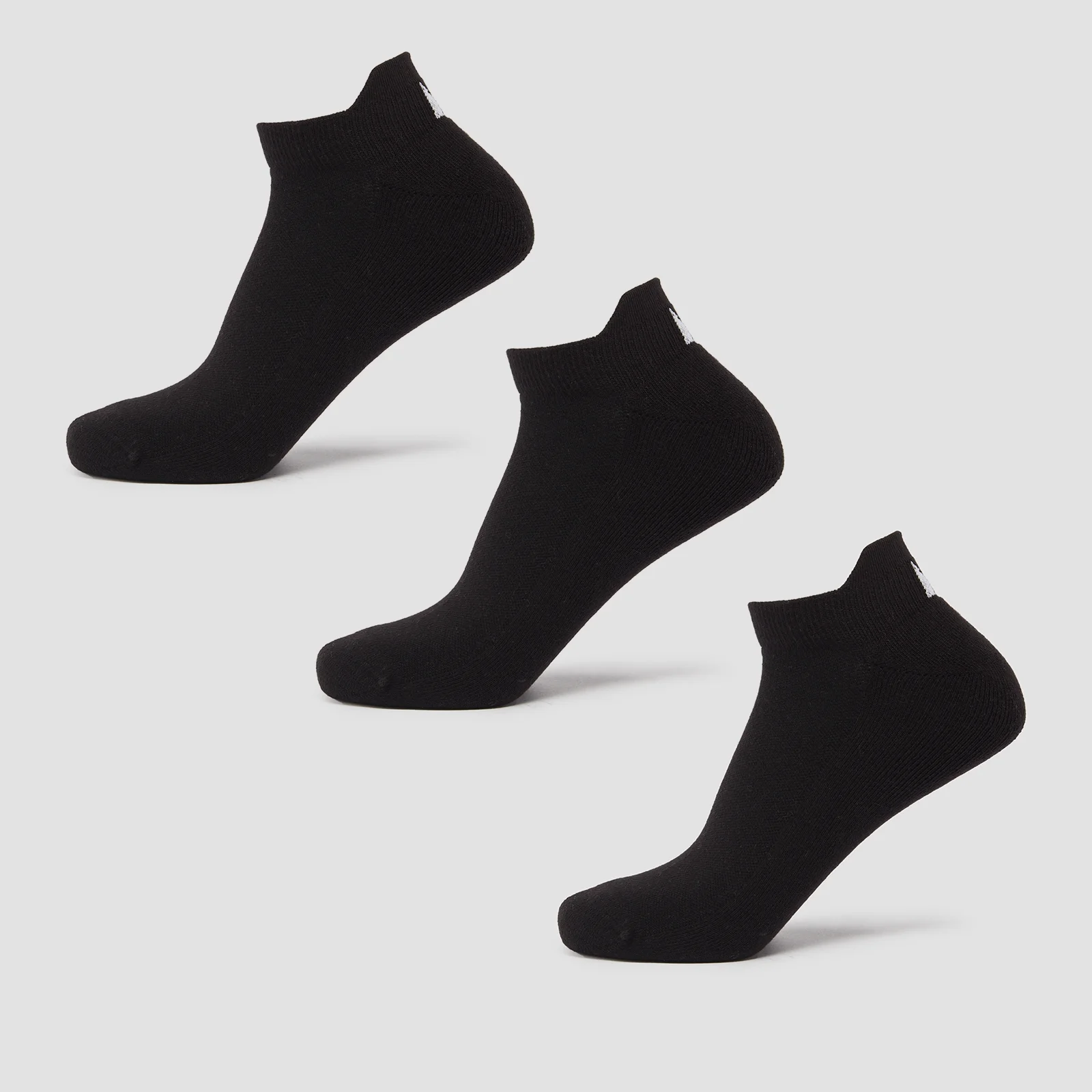Krótkie skarpetki z kolekcji MP Unisex (trójpak) – czarne - UK 2-5 Obraz 1