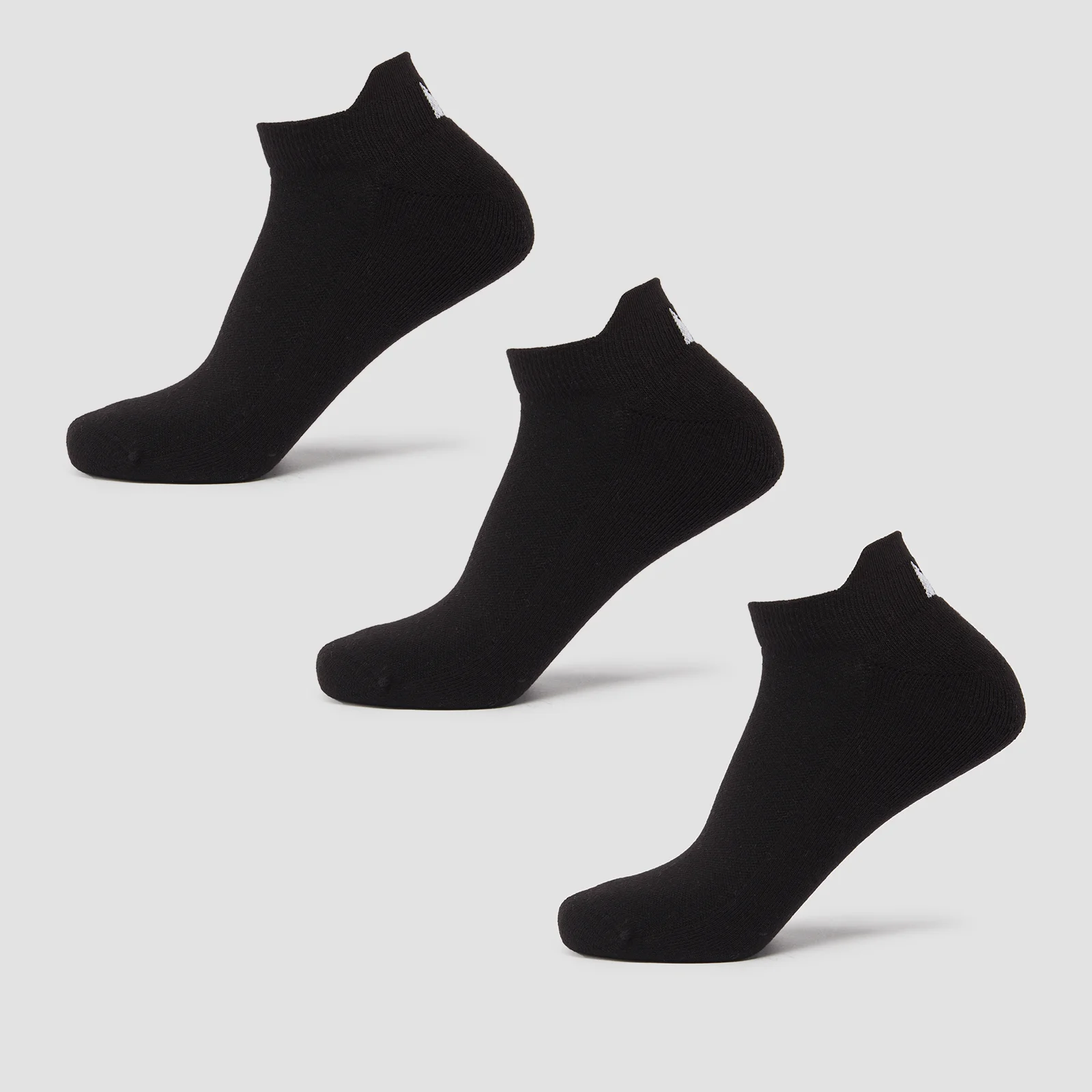 Krótkie skarpetki z kolekcji MP Unisex (trójpak) – czarne - UK 9-11 Obraz 1