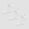 Krótkie skarpetki z kolekcji MP Unisex (trójpak) – białe