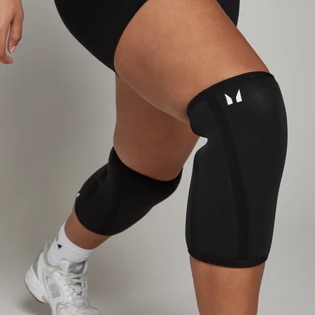 Rękaw treningowy na kolano MP Unisex – 2 sztuki – czarny