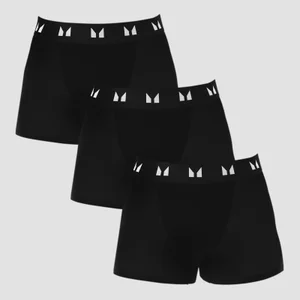 Męskie bokserki z kolekcji MP – czarne (trójpak) - Size XS