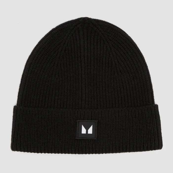Czapka typu beanie z kolekcji MP – czarna
