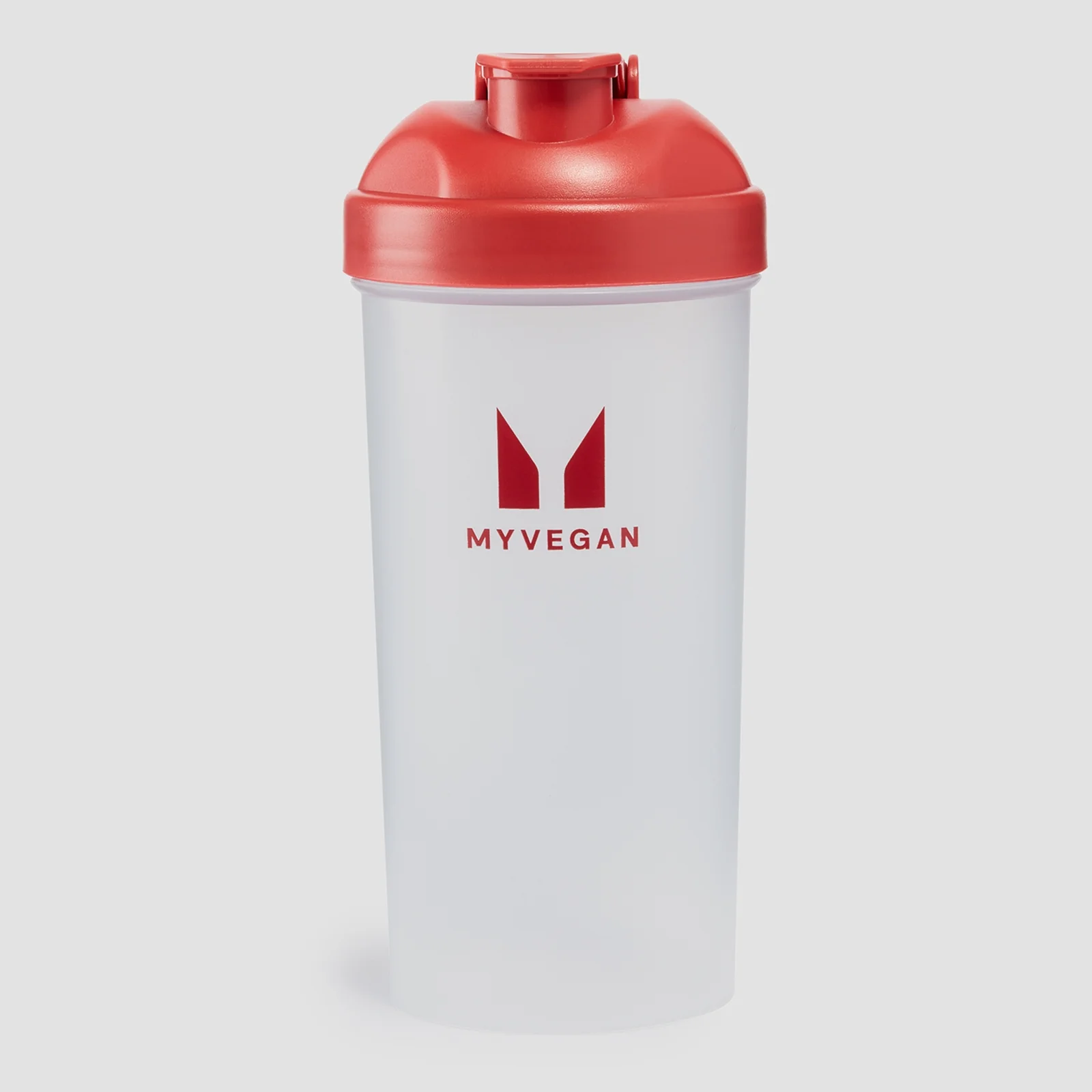 Myvegan Plastic Shaker Bottle - Burgundy - 600ml Obraz 1