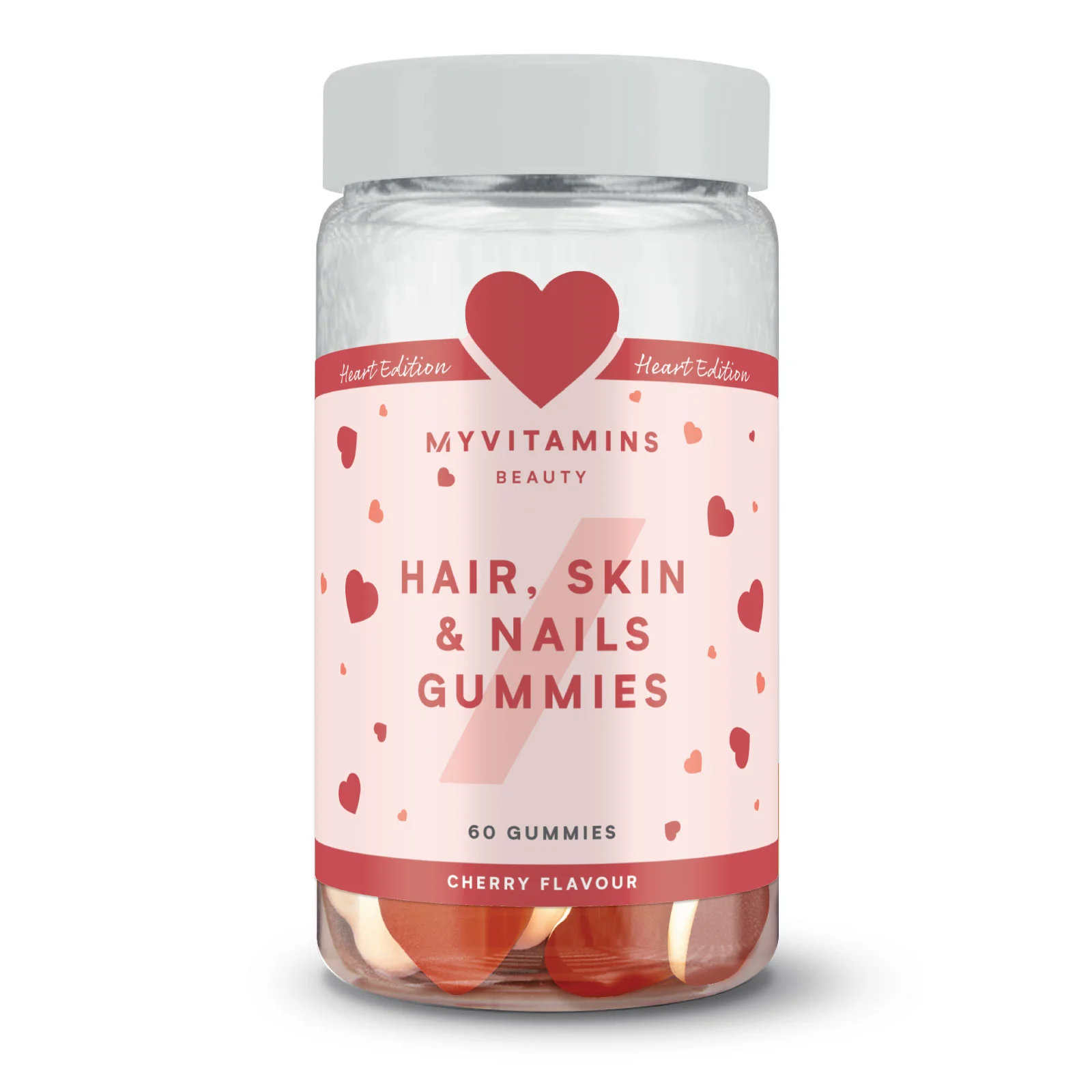 Gumisie Włosy, Skóra i Paznokcie - 60 Gummies - 30Porcja - Wiśnia Obraz 1