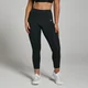 Damskie legginsy 7/8 z kolekcji Power MP – czarne