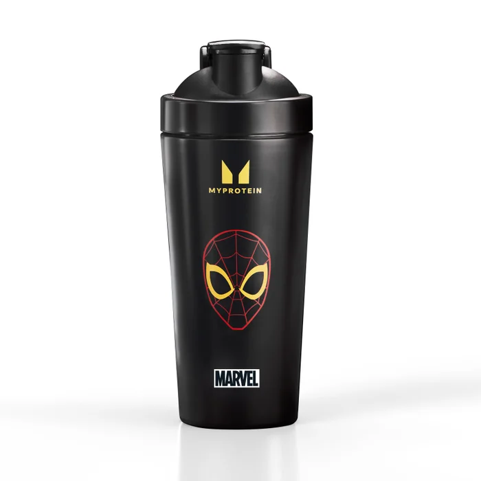 Shaker metalowy inspirowany Spider-Manem