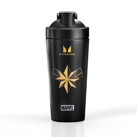 Shaker metalowy inspirowany Kapitan Marvel