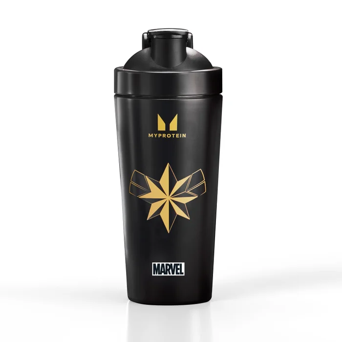 Shaker metalowy inspirowany Kapitan Marvel