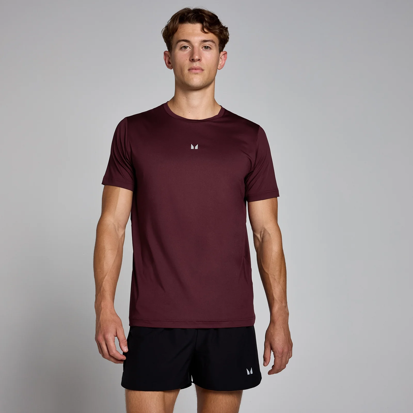 Męski T-shirt z kolekcji Velocity MP – Deep Berry - XS Obraz 1