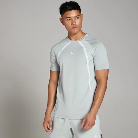 Męski T-shirt z kolekcji Tempo MP – Pale Blue