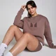 Damska bluza oversize z kolekcji Tempo MP – Hazelnut