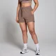 Damskie spodenki dresowe z kolekcji Tempo MP – Hazelnut