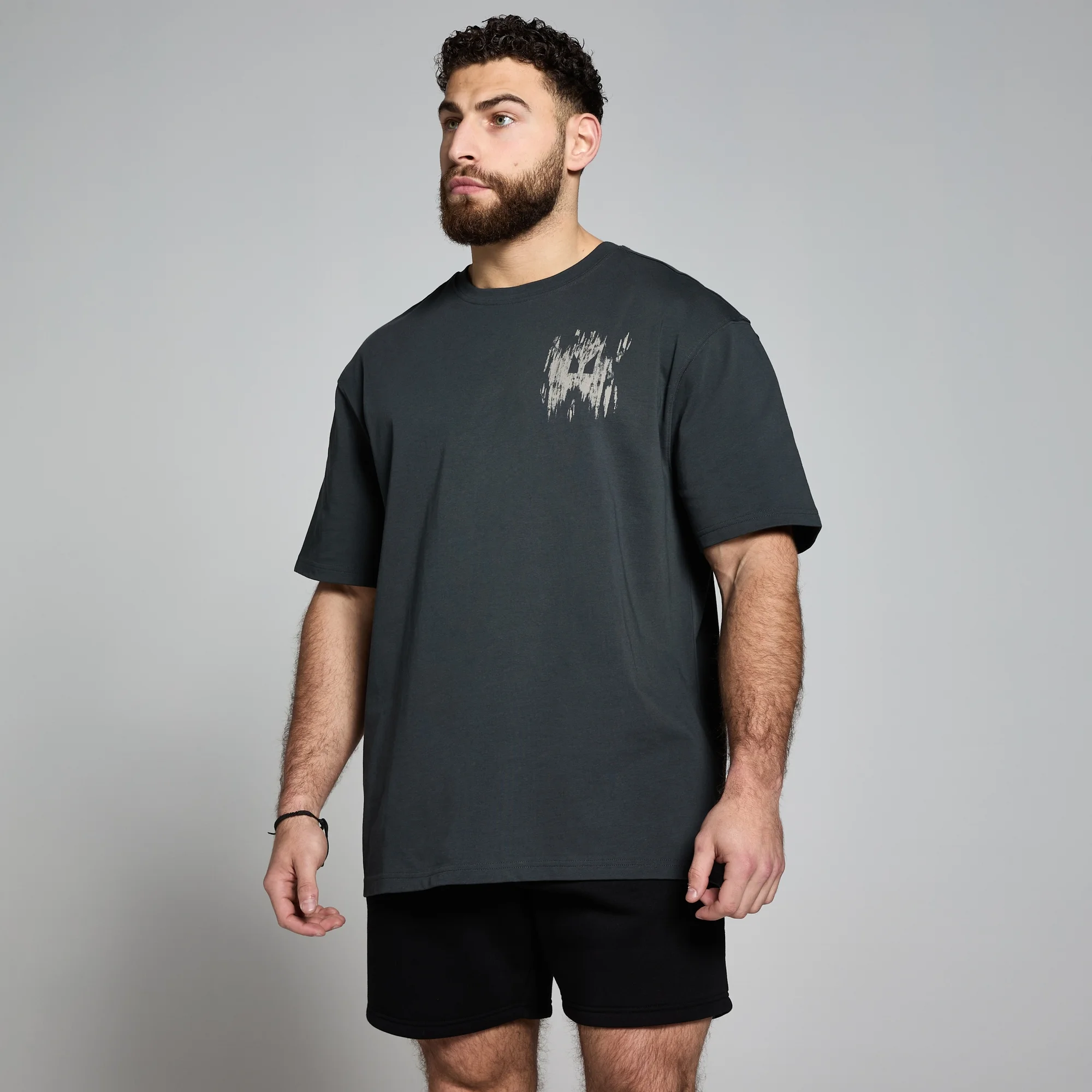 T-shirt z kolekcji Clay Graphic MP – Washed Black - XXS-XS Obraz 1