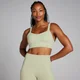Damski zgrzewany stanik sportowy z kolekcji Velocity Ultra MP – Warm Sage