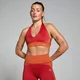 Damski bezszwowy stanik sportowy z kolekcji Two Toned MP – Copper