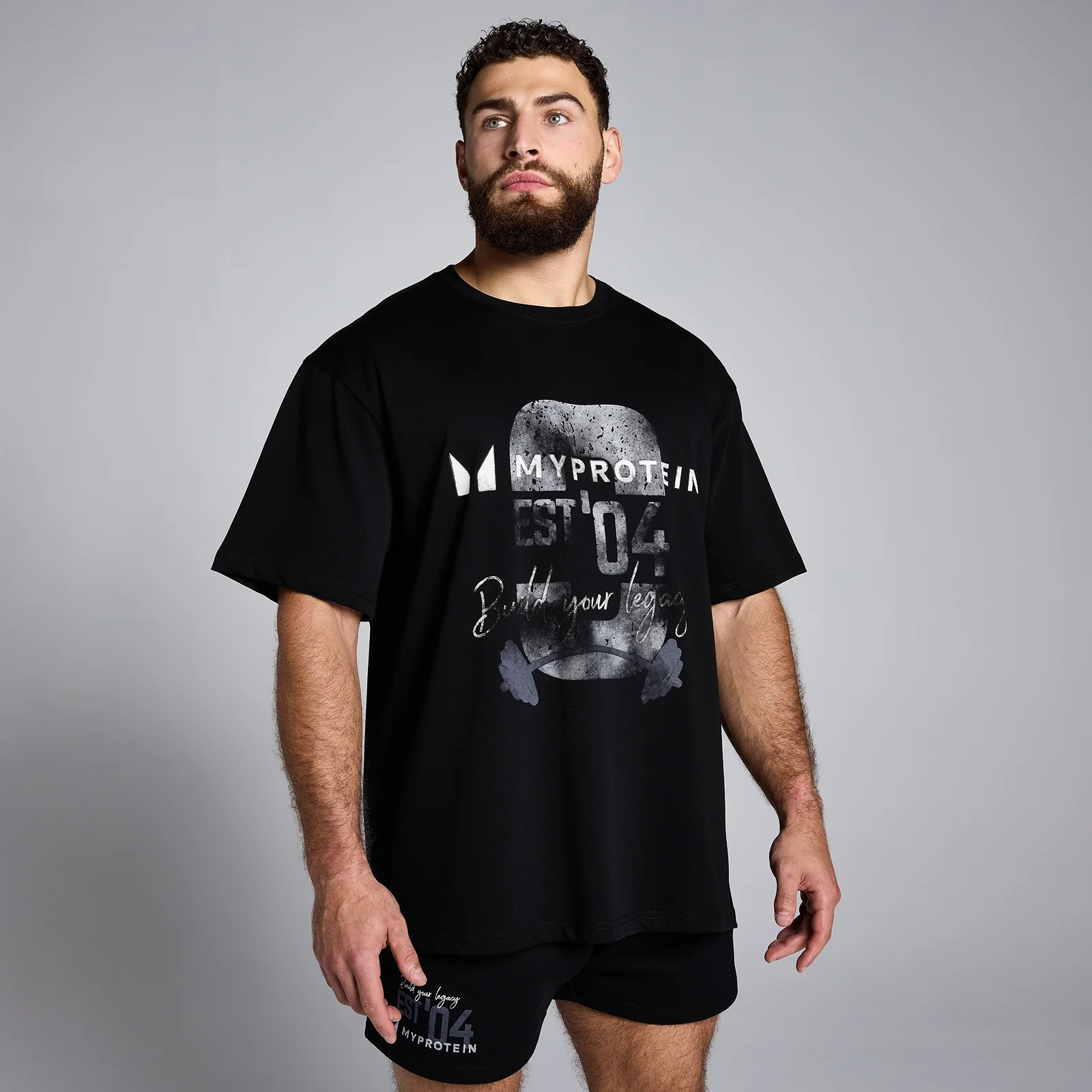 T-shirt z kolekcji Origin Graphic MP – Washed Black - XXS-XS Obraz 1