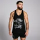 Męski podkoszulek bez rękawów typu stringer z kolekcji Origin Graphic MP Washed Black