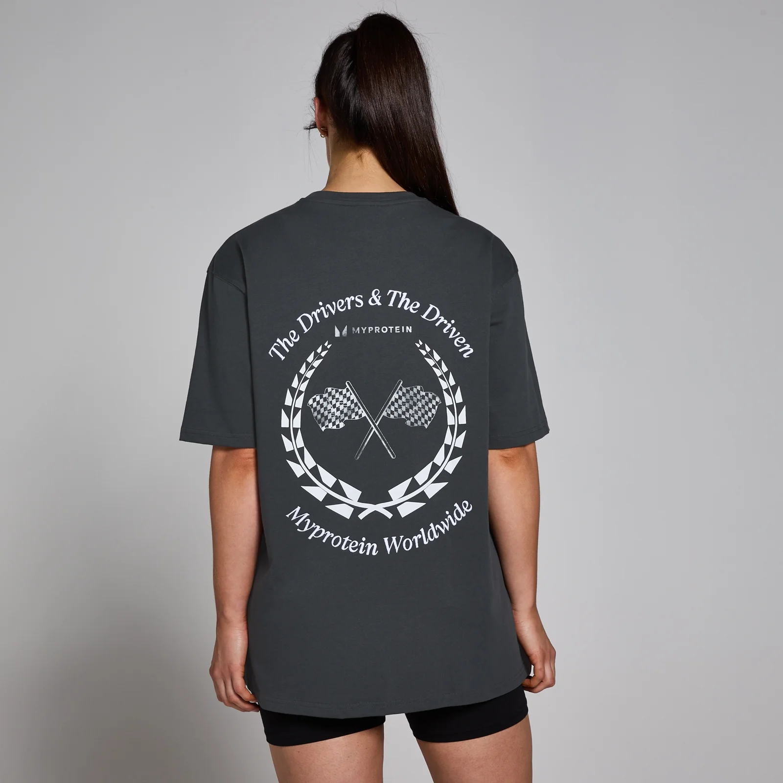 T-shirt z kolekcji World Wide Graphic MP – Washed Black - S-M Obraz 1